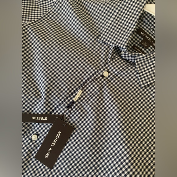Michael Kors men’s button down shirt. NEW WITH TAGS - Picture 4 of 5
